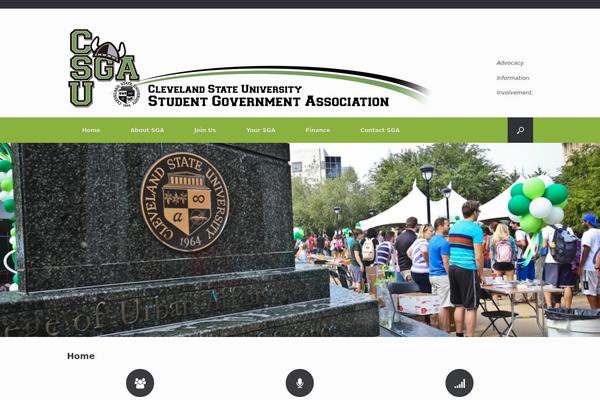 Vantage theme site design template sample