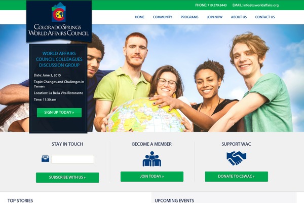 csworldaffairs.org site used Cswac