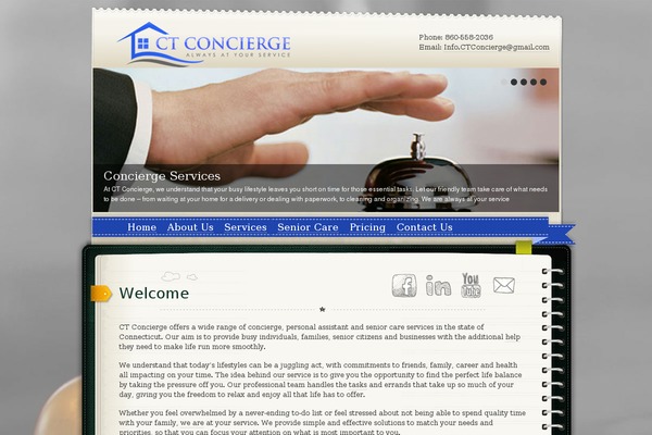 ct-concierge.com site used Diary