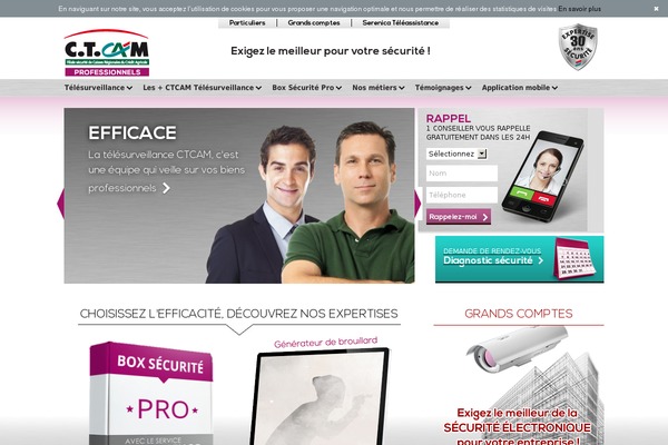 ctcam-pro.fr site used Ctcam