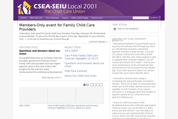 ctchildcare.org site used Seiu2011