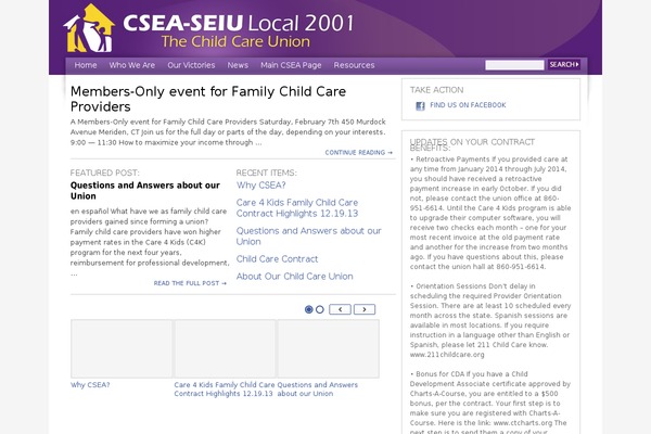 Seiu2011 theme site design template sample