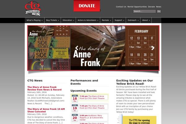 The7 theme site design template sample