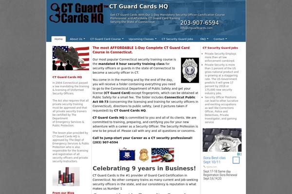 ctguardcards.com site used K2