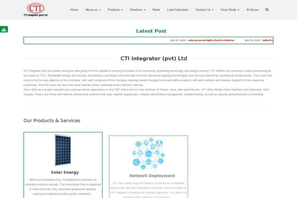cti.com.pk site used Mobilz