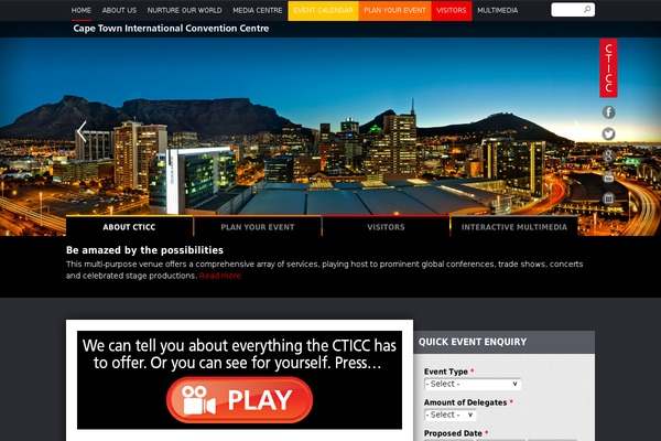 cticc.co.za site used Cticc