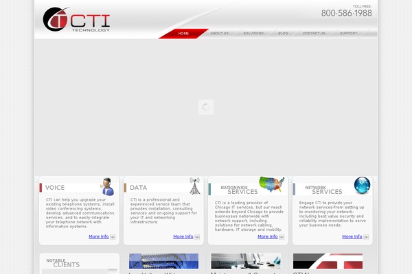 ctinc.com site used Optik-theme