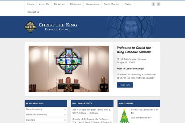 Ctk theme site design template sample