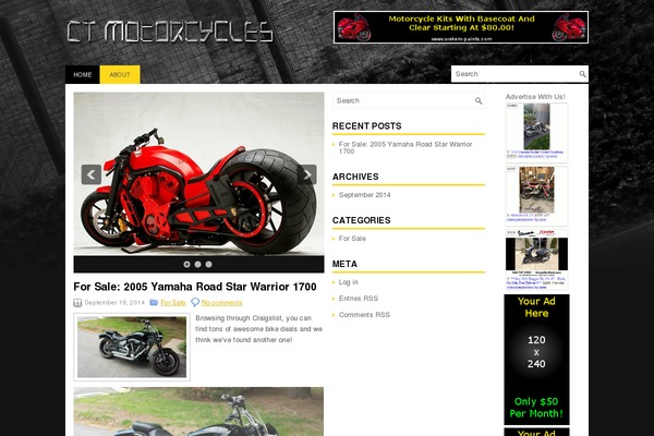 ctmotorcycles.com site used Suvengine