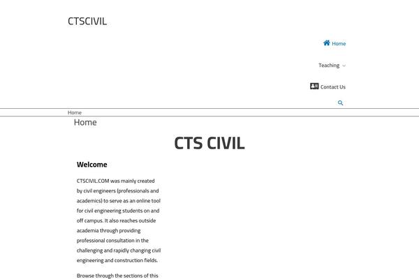ctscivil.com site used Astra