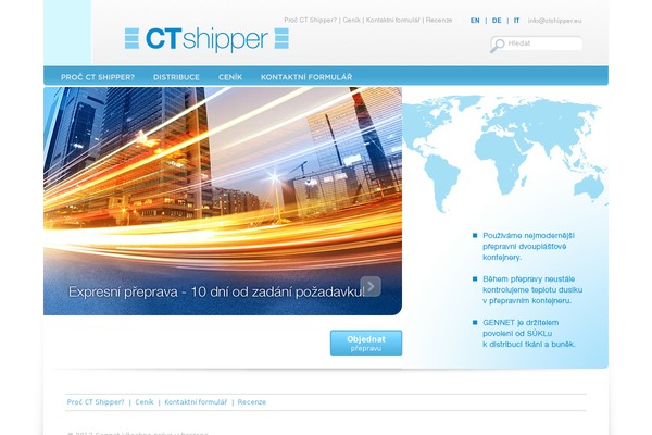 ctshipper.eu site used Gennet