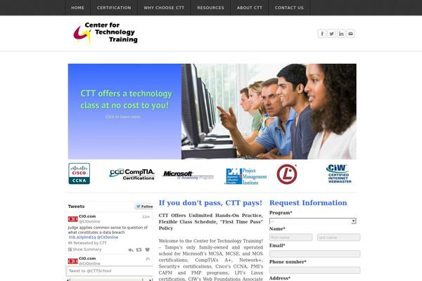 cttschool.com site used Ctt