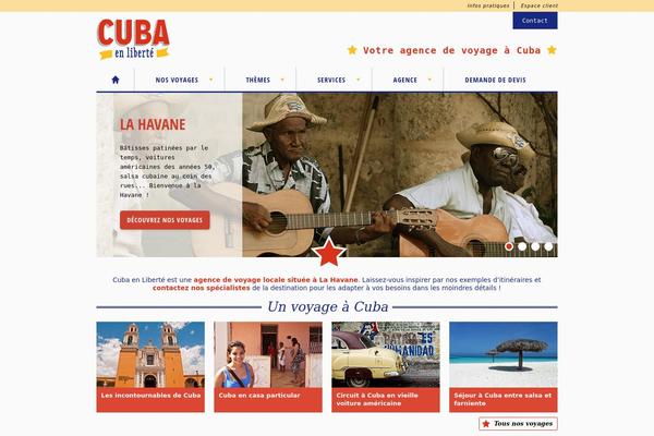 cuba-en-liberte.com site used Cuba