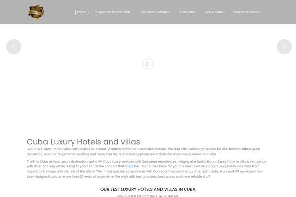 Travelkit theme site design template sample