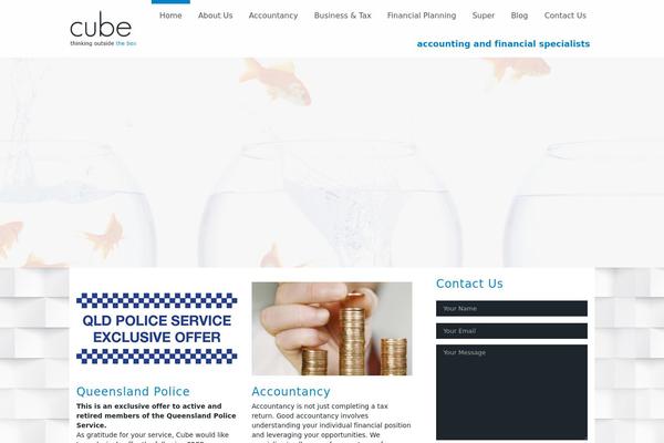 cubeadvice.com.au site used Cubeadvice