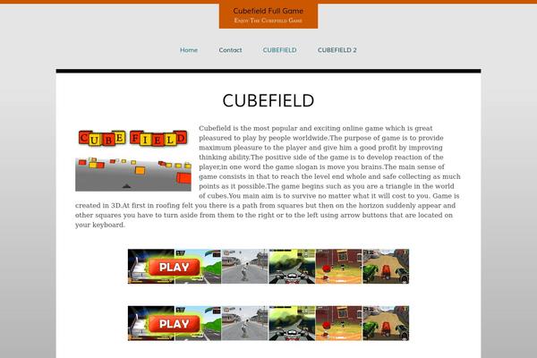 Chun theme site design template sample