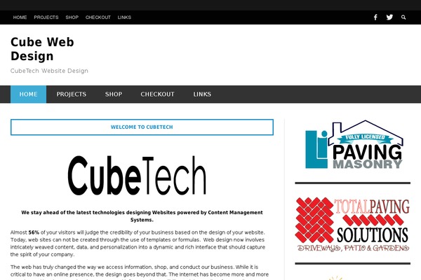 cubetech.ie site used Lipaving