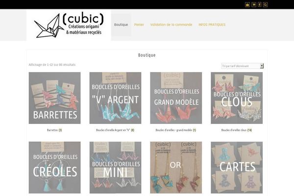 cubic-design.fr site used Ecommerce-saga
