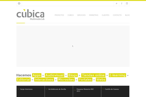 cubicamultimedia.com site used Cubica