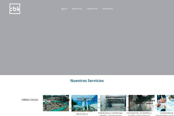 Bridge theme site design template sample