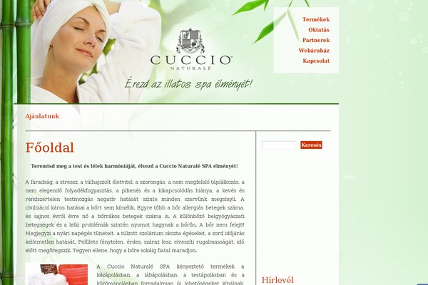 cuccio.hu site used Theme1266