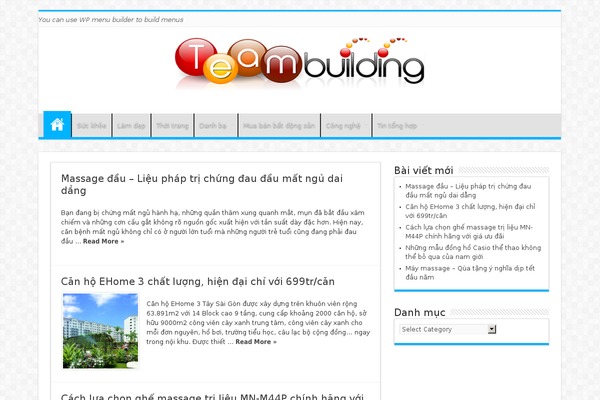 Blog1 theme site design template sample