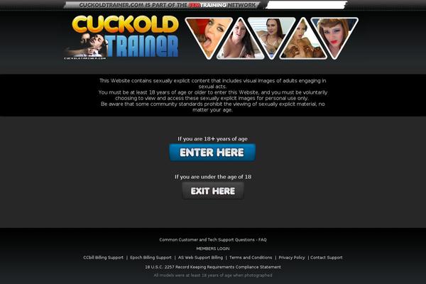 cuckoldtrainer.com site used Cuckoldtrainertheme