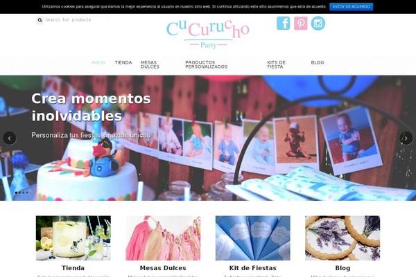 cucuruchoparty.com site used Helena_wp