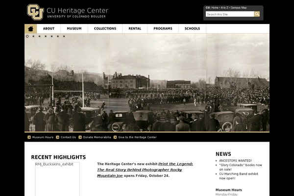 cuheritage.org site used Metzger