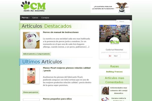 cuidatusmascotas.com site used Cuidatusmascotashtml5