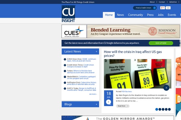 cuinsight.com site used Cu-insight