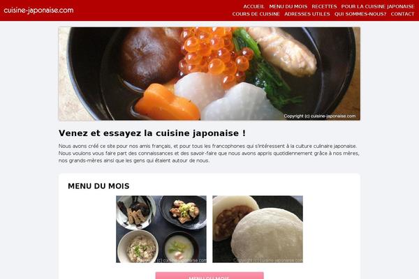 cuisine-japonaise.com site used Cuisine-japonaise_pc