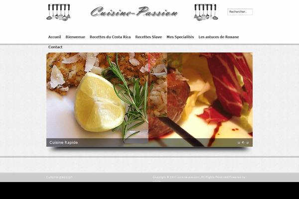 cuisine-passion.com site used Rox