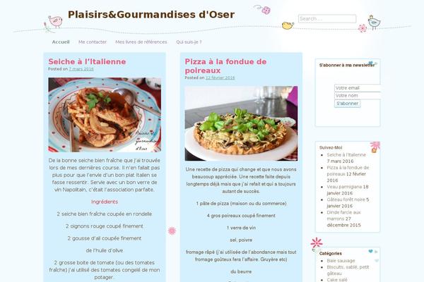 cuisinefrancophone.com site used Cute Frames