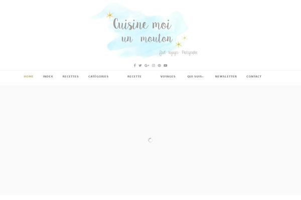 Wpserveur theme site design template sample