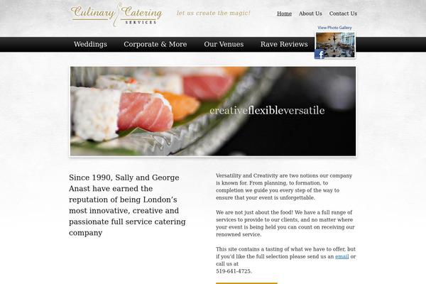 culinarycatering.ca site used Ccat