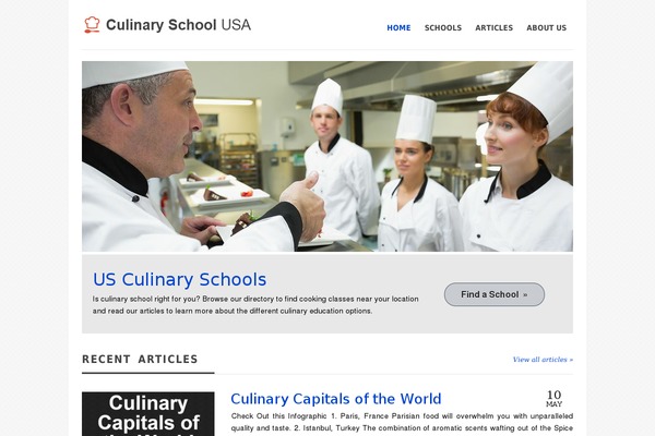 culinaryschoolusa.com site used Culinary