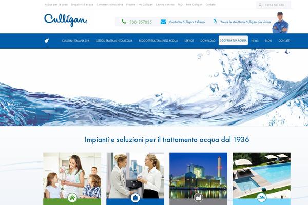 culligan theme websites examples
