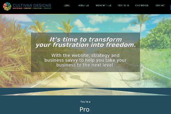 cultivardesigns.com site used Genesis-cultivar-designs