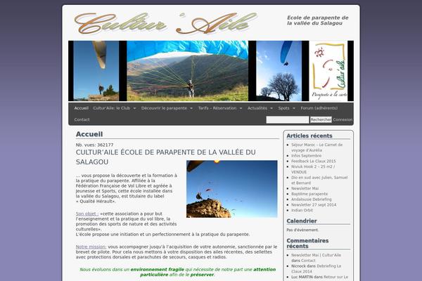 Weaver theme site design template sample