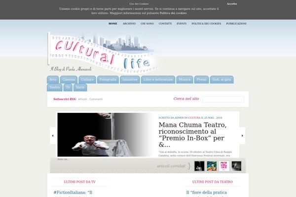 eNews theme site design template sample