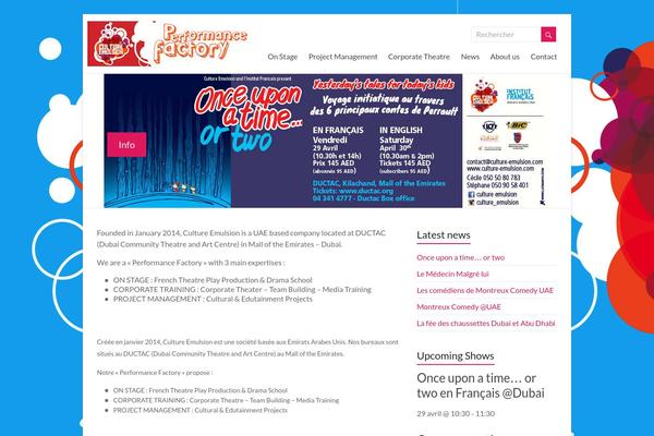 Spacious theme site design template sample