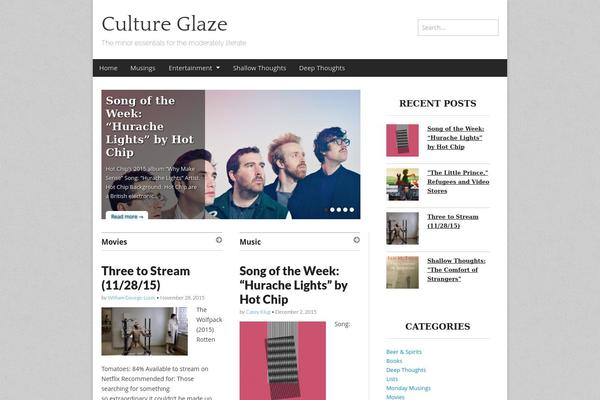 cultureglaze.com site used Buzznews