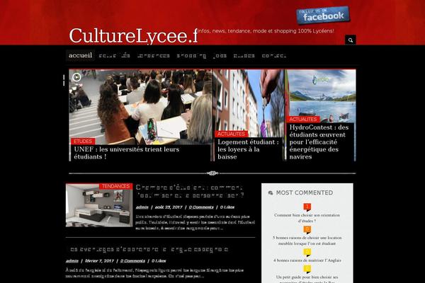 culturelycee.fr site used NewsSetter