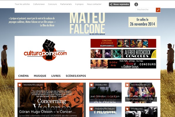 culturopoing.com site used Culturotheme