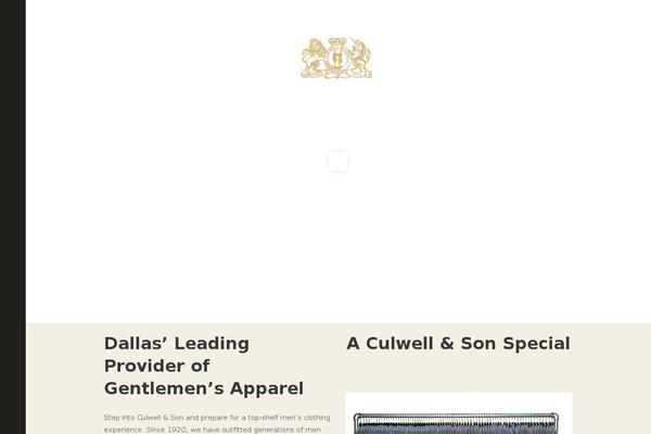 culwell.com site used Culwellandson-wp