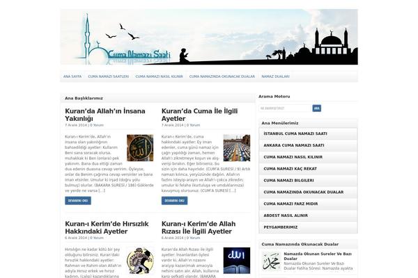cumanamazisaati.com site used Wp-gezi