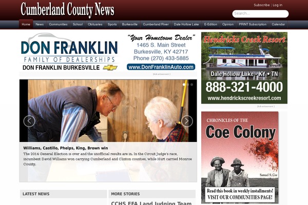 cumberlandcountynewspaper.com site used Tribune
