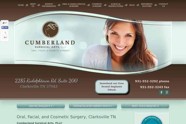 cumberlandsurgicalarts.com site used 2045-template-r