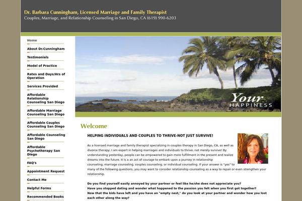 cunninghamtherapy.com site used Oceano